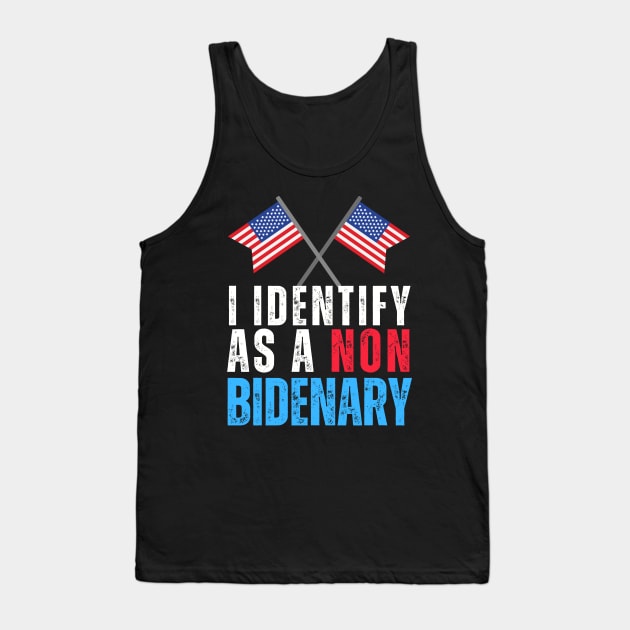 I'M NON BIDENARY Tank Top by Lolane